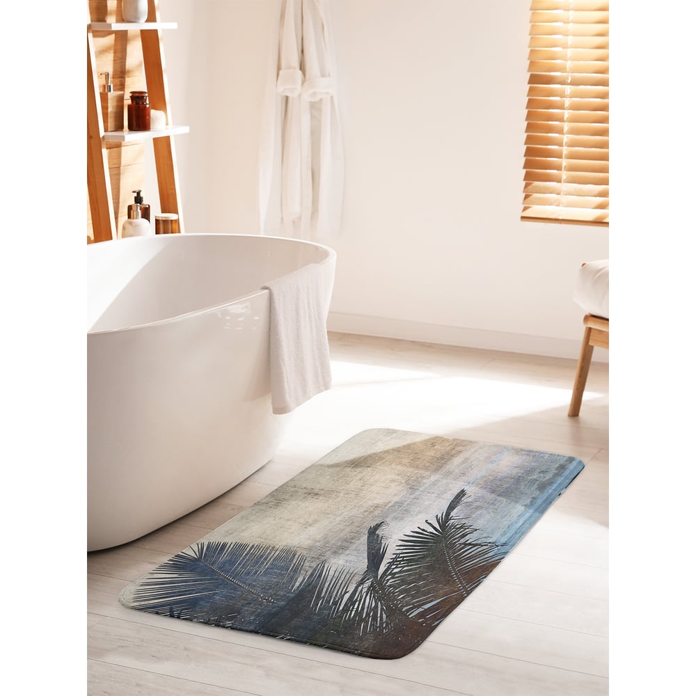 Изображение товара Коврик для ванной комнаты JOYARTY 'Туманные тропики' 60х100 см