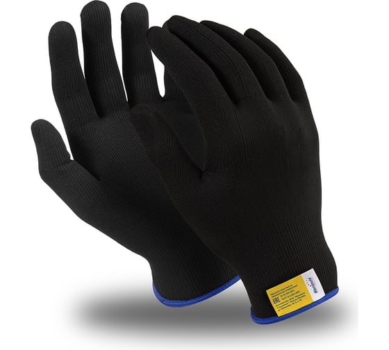 Изображение товара Перчатки Manipula Specialist МИКРОН БЛЭК MG-102, нейлон, р.8 Пер 116/8