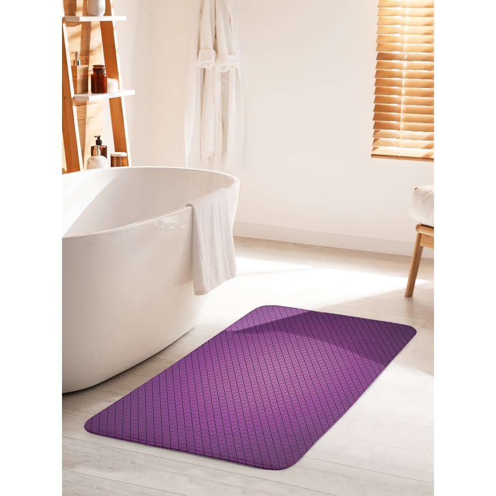 Изображение товара Противоскользящий коврик для ванной 60х100 см JOYARTY классические линии