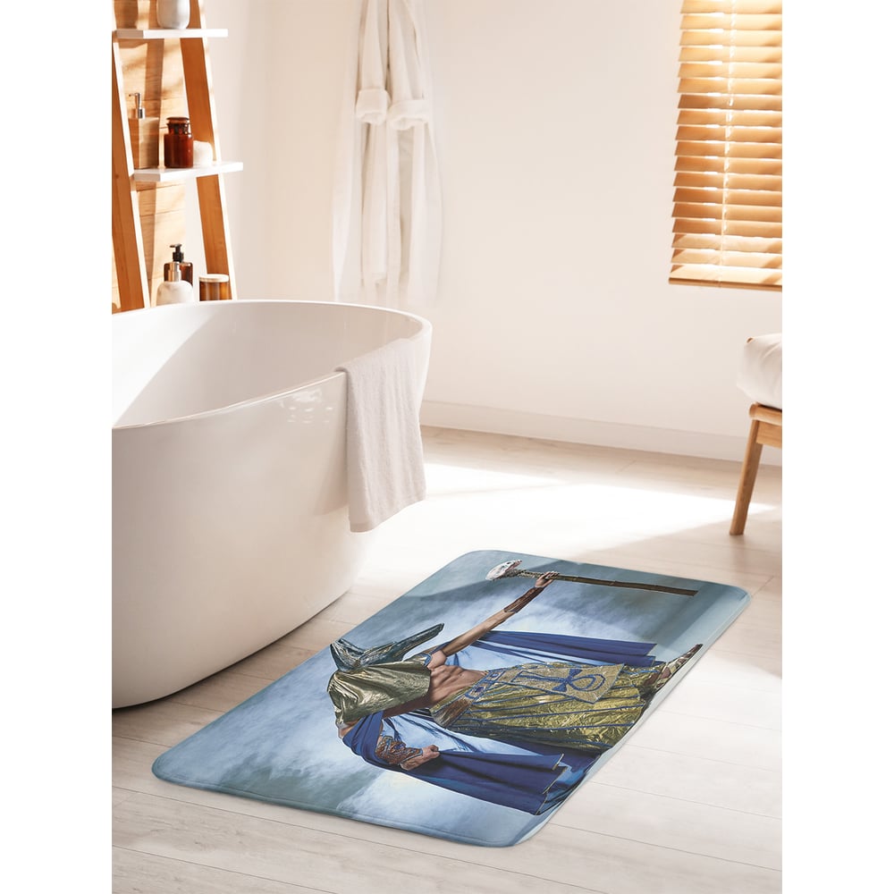 Изображение товара Коврик для ванной комнаты противоскользящий JOYARTY Египетский колдун 60х100 см