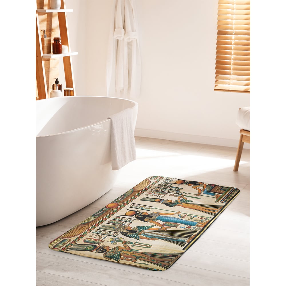 Изображение товара Противоскользящий коврик для ванной JOYARTY 60х100 см антипскользящий защитный