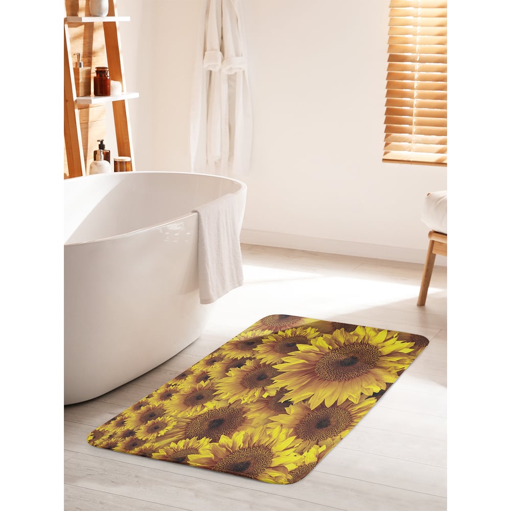 Изображение товара Коврик для ванной комнаты и туалета противоскользящий JOYARTY 60х100 см