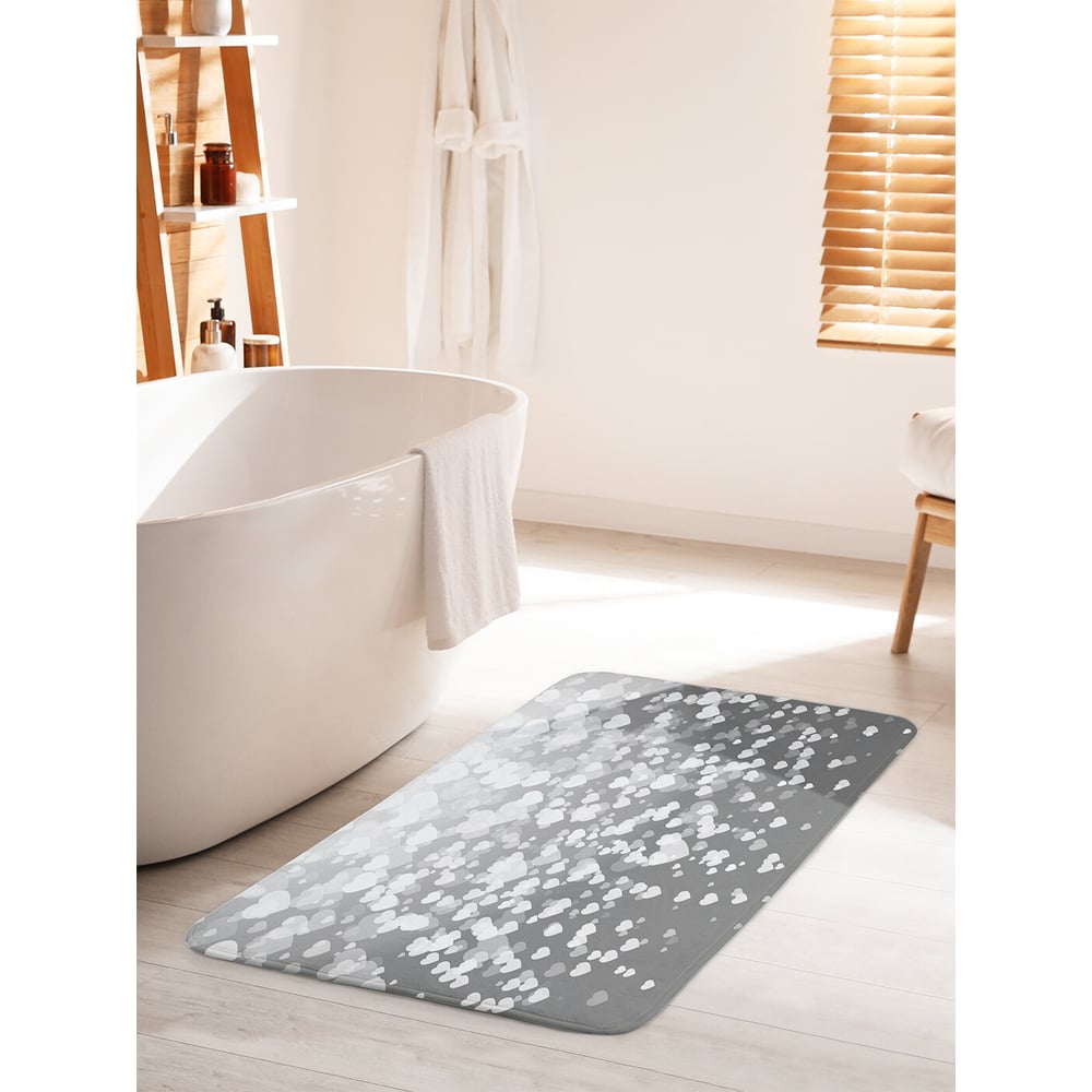 Изображение товара Коврик для ванной комнаты и туалета противоскользящий JOYARTY 60х100 см