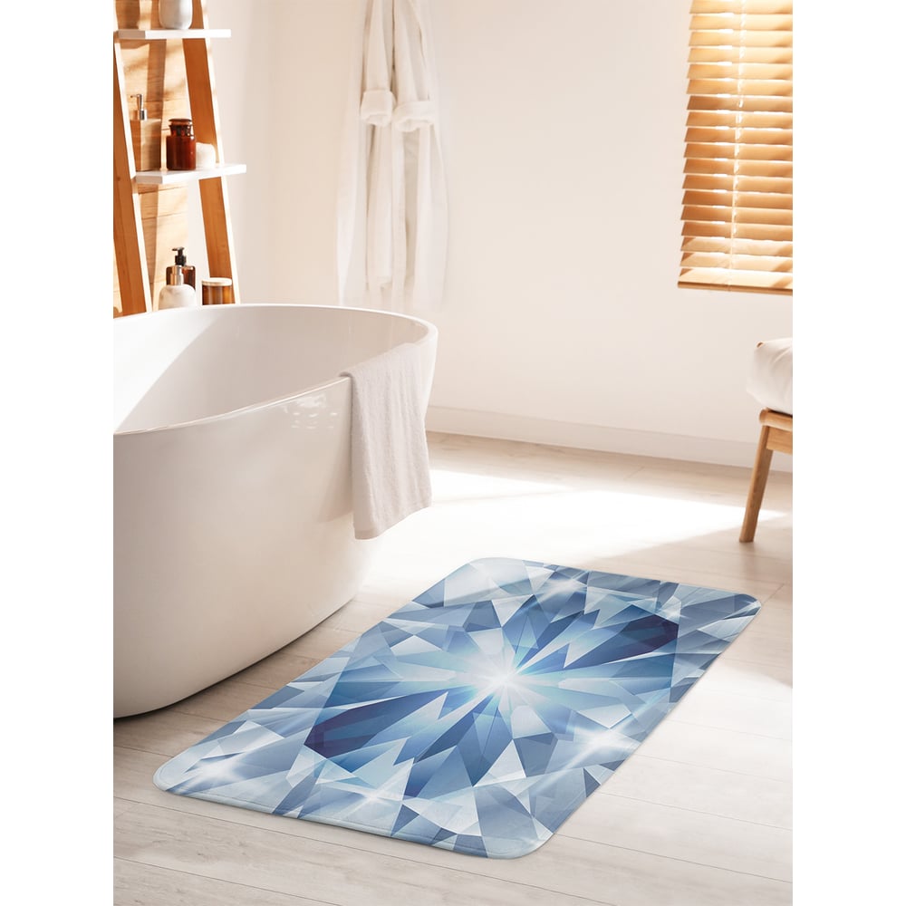 Изображение товара Противоскользящий коврик для ванной JOYARTY 60х100 см с антискользящим покрытием