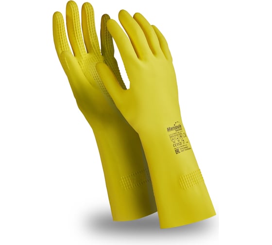 Изображение товара Перчатки Manipula Specialist ФОРСАЖ L-F-14, латекс 0.55 мм, р.8-8.5/М Пер 648/8