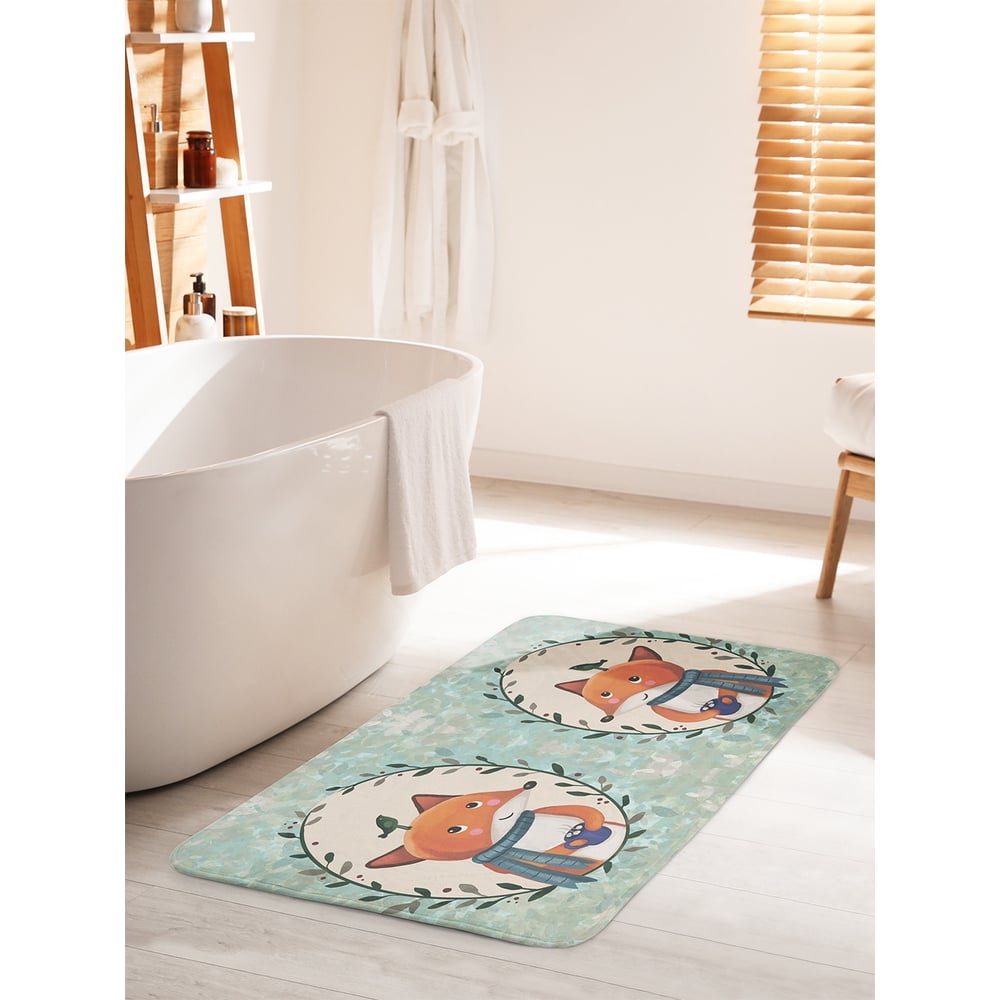 Изображение товара Коврик для ванной комнаты и туалета JOYARTY Уютный лисенок 60х100 см Изображение товара Коврик для ванной комнаты и туалета JOYARTY Уютный лисенок 60х100 см