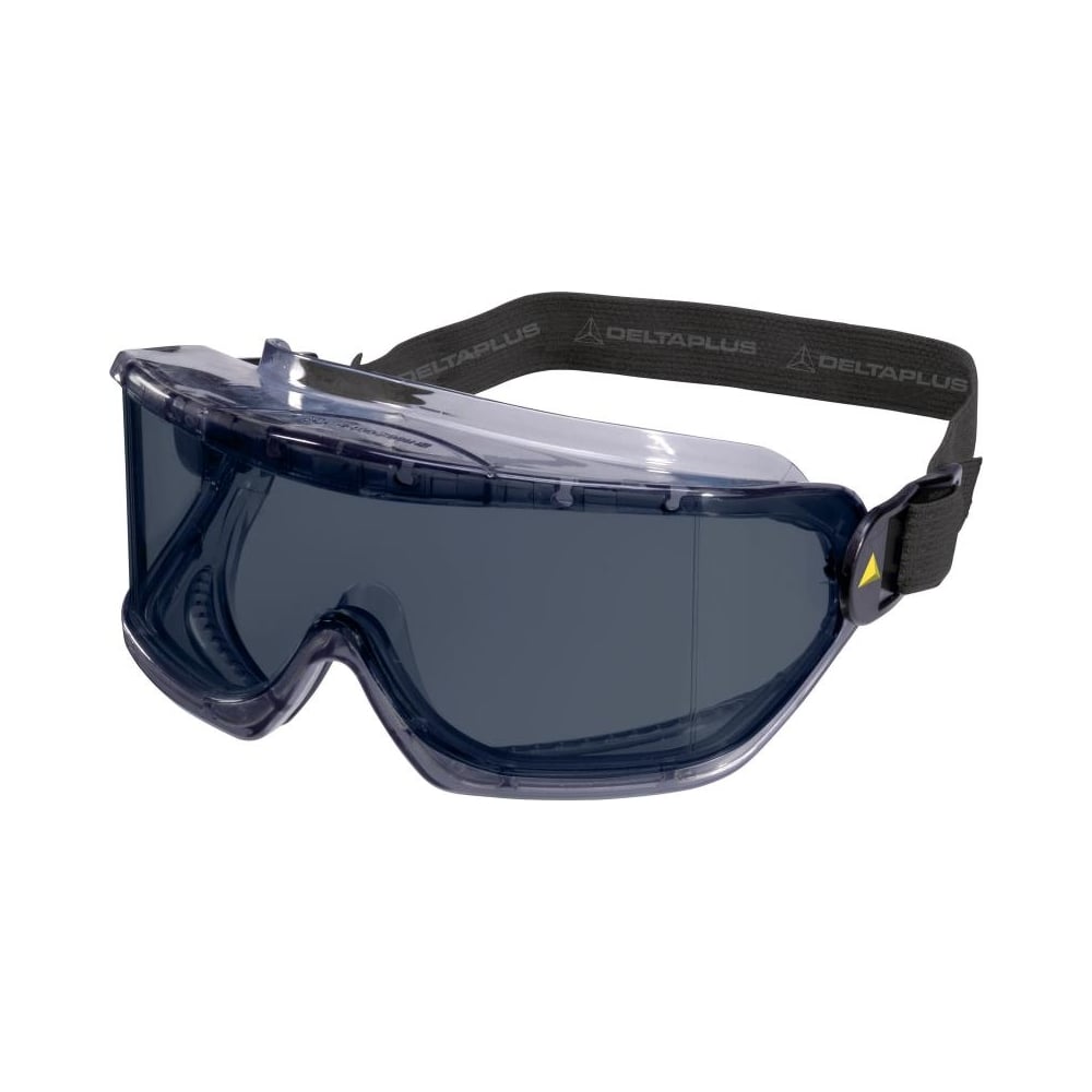 Закрытые защитные затемненные очки Delta Plus защитные очки росомз оз7 в2 титан 13725 затемненные защита от металлической стружки