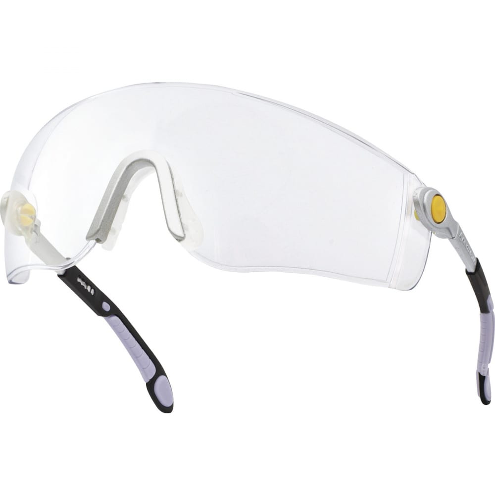 Открытые защитные очки Delta Plus очки защитные открытые delta plus lipa2t5 черные с защитой от запотевания и царапин