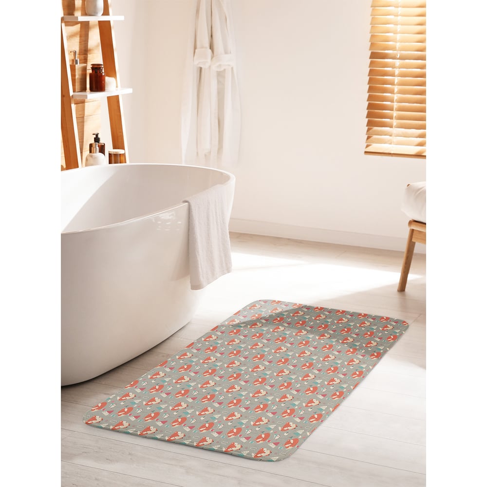 Изображение товара Коврик для ванной комнаты противоскользящий JOYARTY 60х100 см