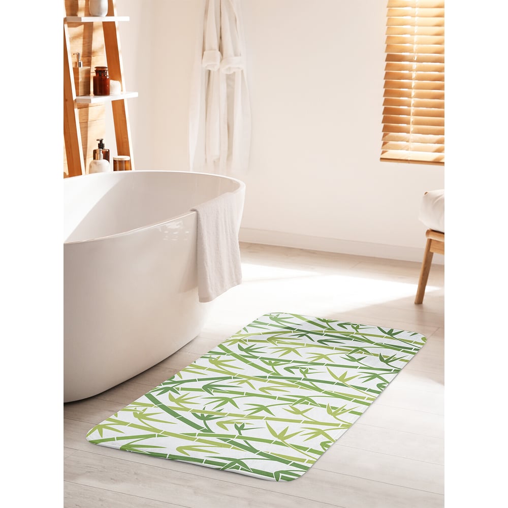 Изображение товара Коврик для ванной комнаты и туалета JOYARTY Заросли бамбука 60x100 см противоскользящий