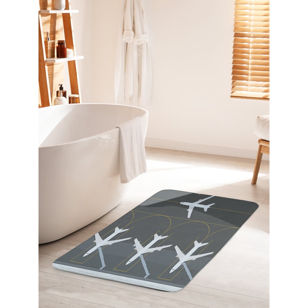 Изображение товара Противоскользящий коврик для ванной JOYARTY 60х100 см безопасный и мягкий