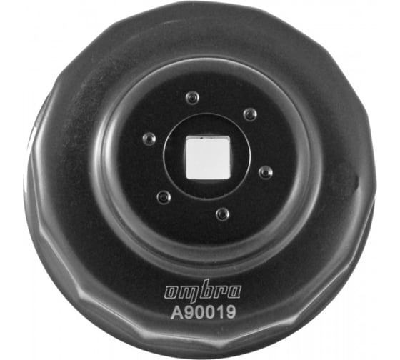 Изображение товара Чашка для демонтажа масляных фильтров 14-гр 76 мм Ombra A90019 55211