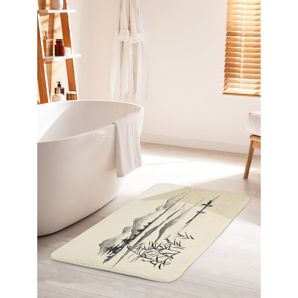 Изображение товара Противоскользящий коврик для ванной комнаты JOYARTY 60х100 см