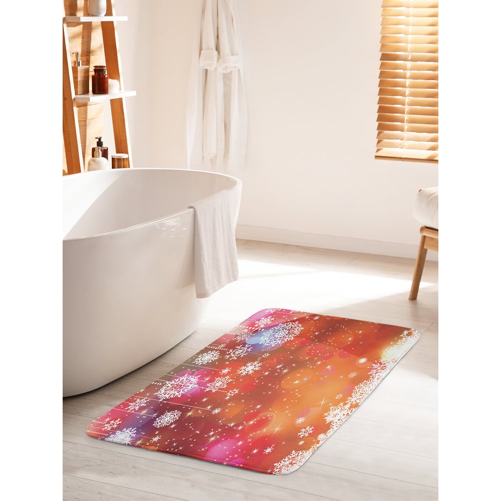 Изображение товара Коврик для ванной JOYARTY "Снежный туман" 60х100 см