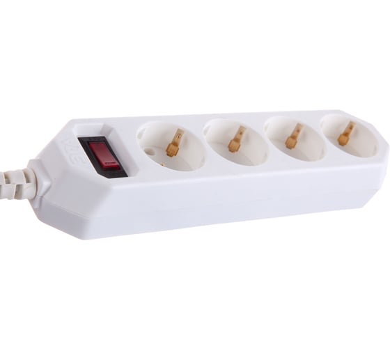 Изображение товара Сетевой фильтр ЭРА USF-M-4es-1.5m-W белый Б0019741