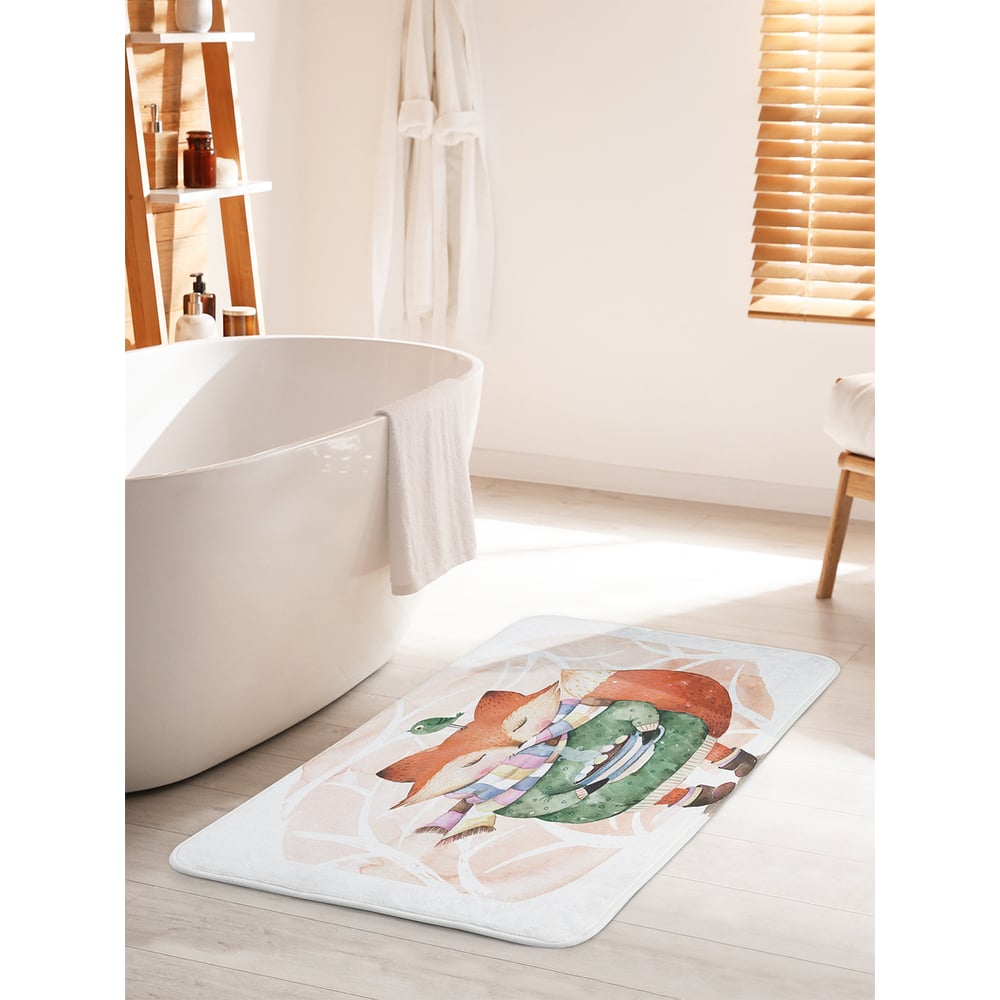 Изображение товара Противоскользящий коврик для ванной JOYARTY 60х100 см