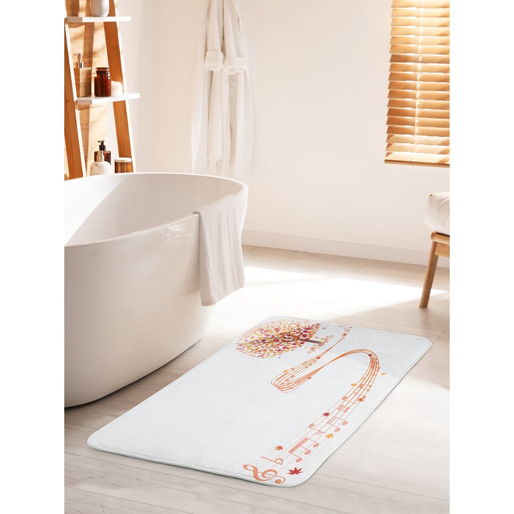 Изображение товара Коврик для ванной комнаты и туалета противоскользящий JOYARTY 60x100 см