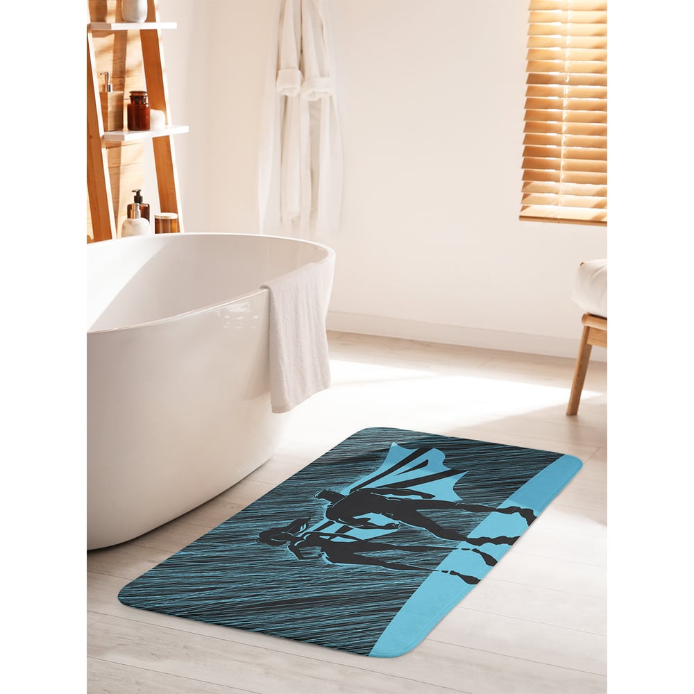 Изображение товара Коврик для ванной комнаты и туалета противоскользящий JOYARTY 60х100 см