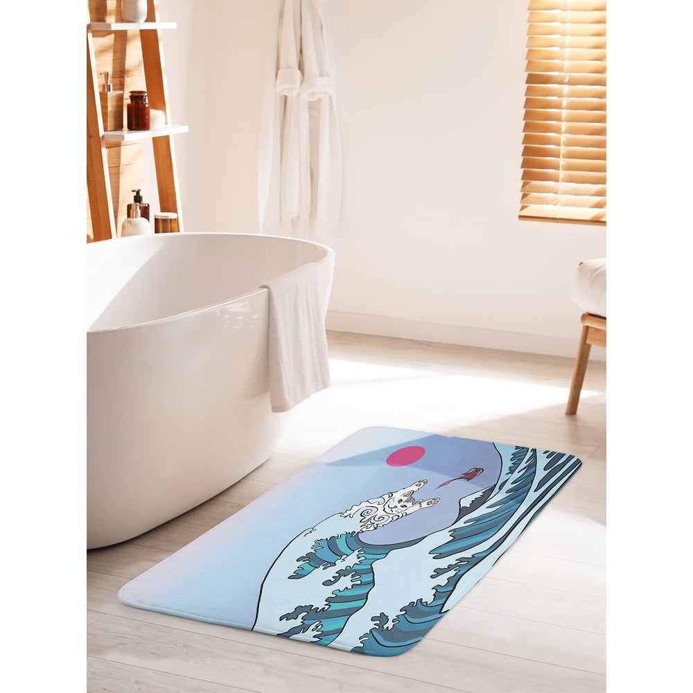 Изображение товара Коврик для ванной комнаты JOYARTY противоскользящий 60х100 см
