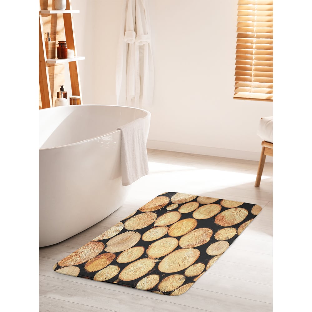 Изображение товара Коврик для ванной комнаты и туалета противоскользящий JOYARTY 60х100 см