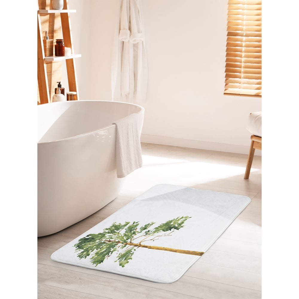 Изображение товара Коврик для ванной комнаты противоскользящий JOYARTY 60х100 см