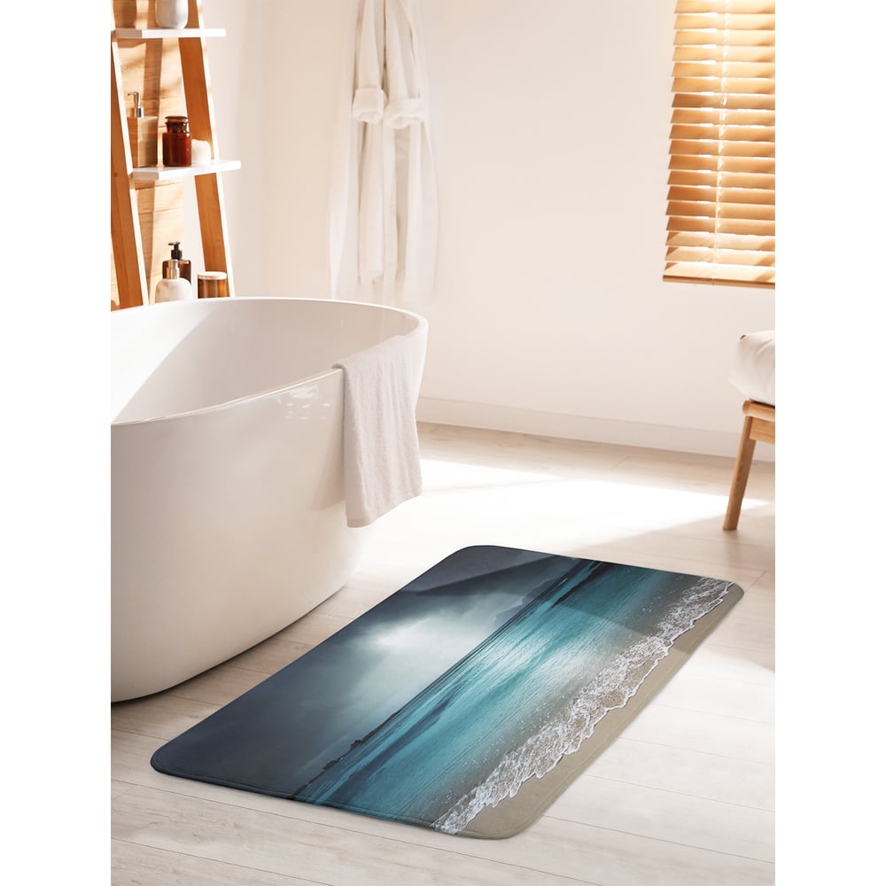 Изображение товара Противоскользящий коврик для ванной комнаты JOYARTY Лунная дорожка 60x100 см