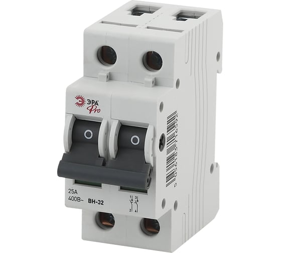 Изображение товара Выключатель нагрузки ЭРА NO-902-95 ВН-32 2P 25A Б0031919