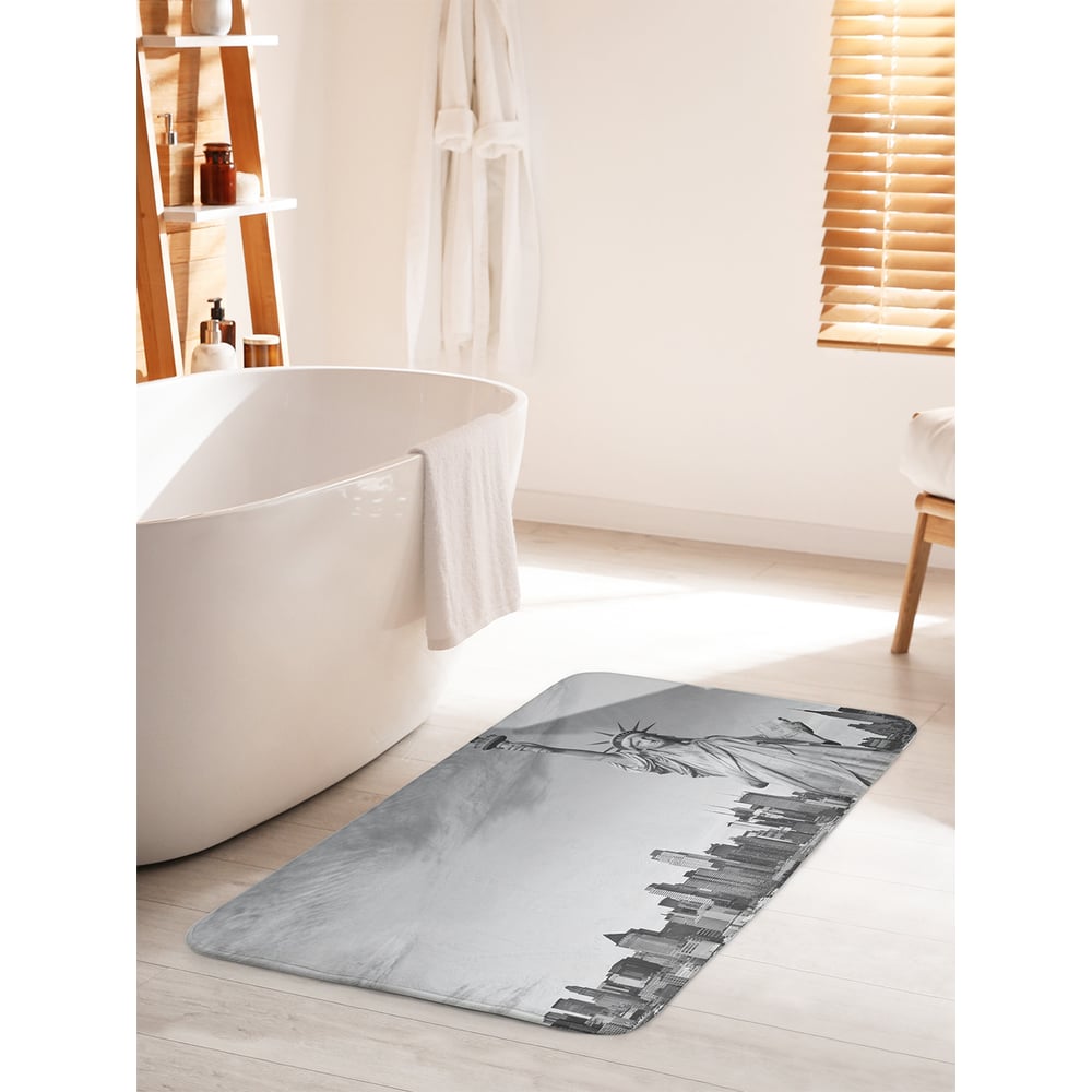 Изображение товара Противоскользяший коврик для ванной JOYARTY 60х100 см Статуя Свободы
