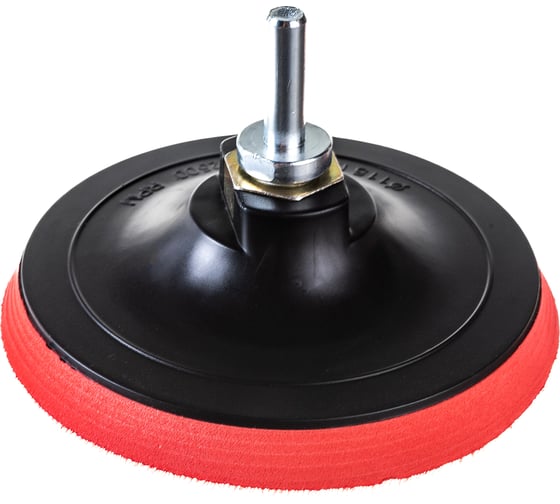 Изображение товара Тарелка опорная для дрели и УШМ гайка М14, крепление VELCRO, 115 мм РемоКолор 32-4-115