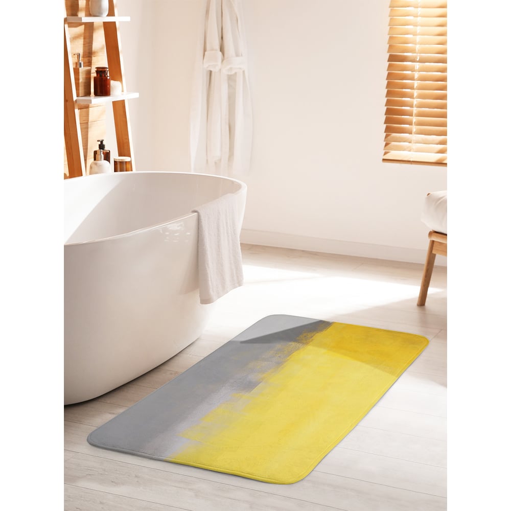 Изображение товара Коврик для ванной комнаты и туалета JOYARTY "Горизонт гранж" 60х100 см