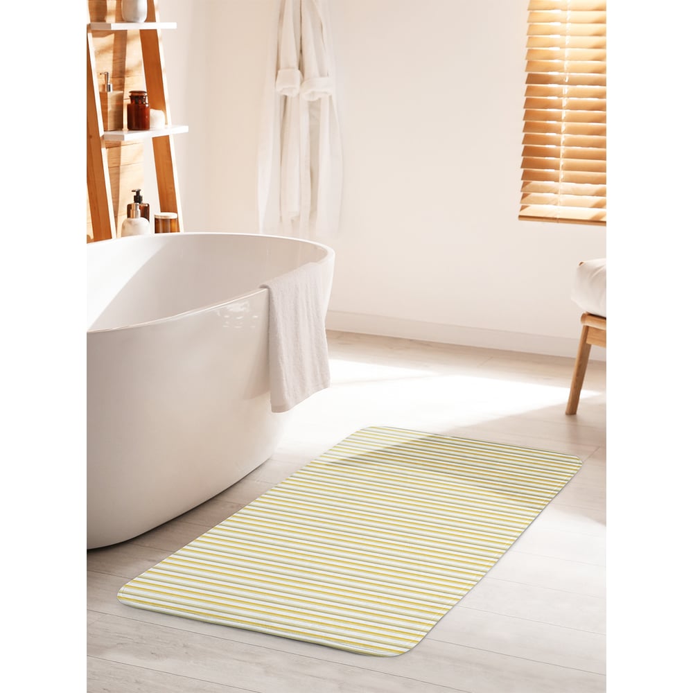 Изображение товара Коврик для ванной комнаты и туалета противоскользящий JOYARTY 60x100 см