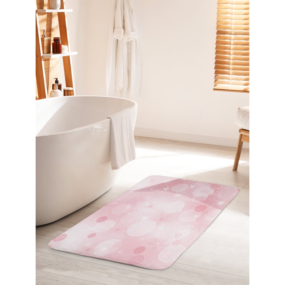 Изображение товара Коврик для ванной комнаты JOYARTY воздушные капли 60х100 см противоскользящий