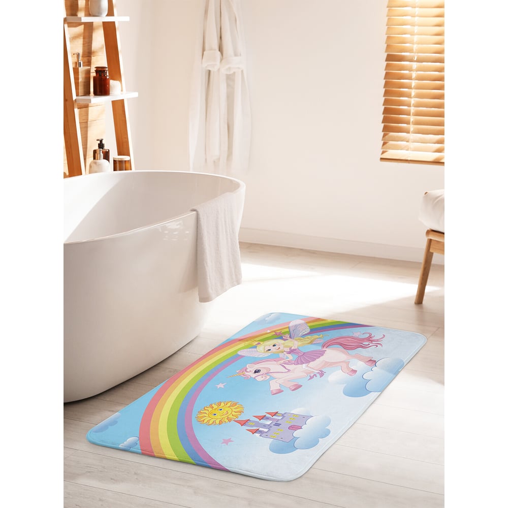 Изображение товара Коврик для ванной комнаты JOYARTY "Царство принцессы" 60х100 см