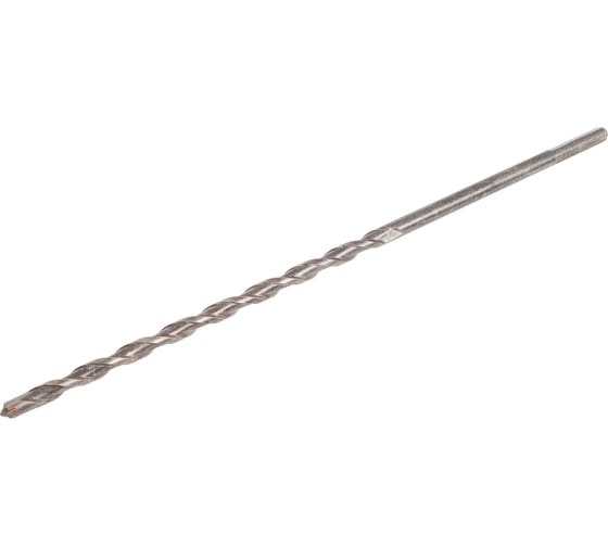 Изображение товара Сверло по бетону 6x200 мм, 2 режущие кромки, трёхгранный хвостовик РемоКолор 36-7-061