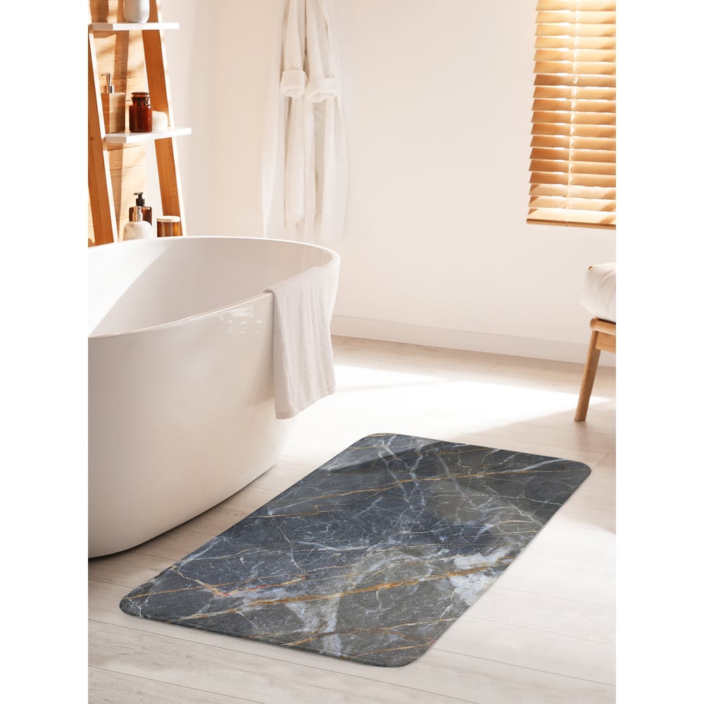 Изображение товара Коврик для ванной комнаты и туалета противоскользящий JOYARTY, 60х100 см