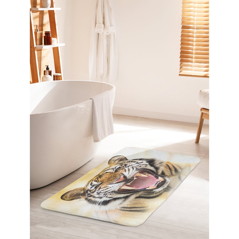 Изображение товара Коврик для ванной комнаты и туалета противоскользящий JOYARTY 60x100 см