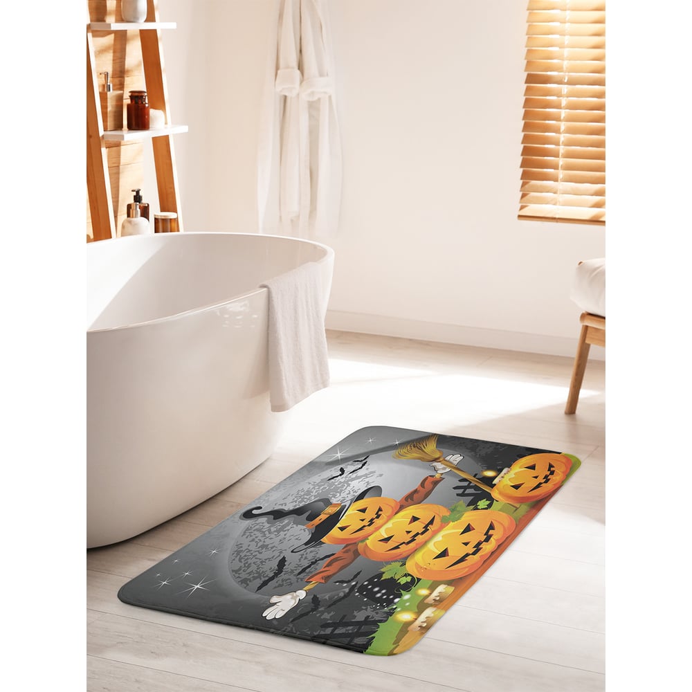 Изображение товара Противоскользящий коврик для ванной комнаты и туалета JOYARTY 60x100 см