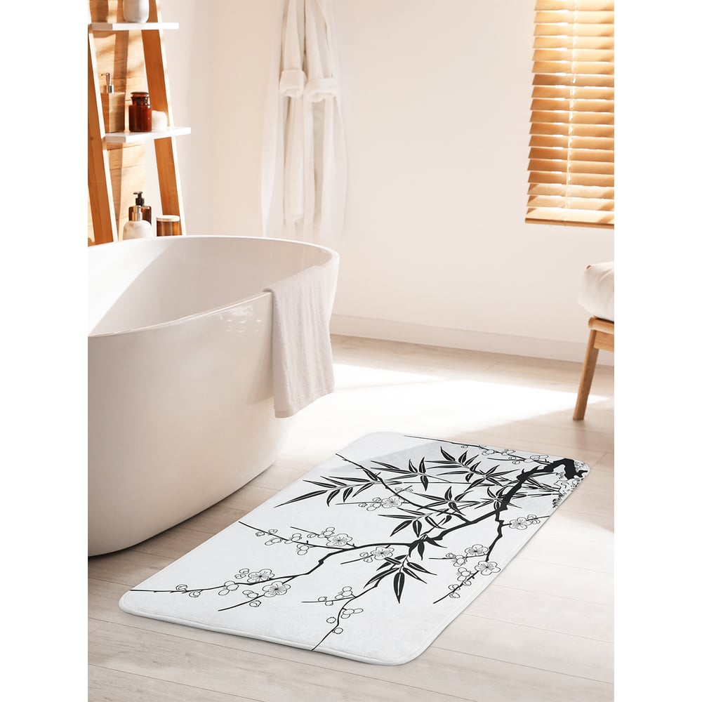 Изображение товара Коврик для ванной комнаты и туалета противоскользящий JOYARTY 60х100 см