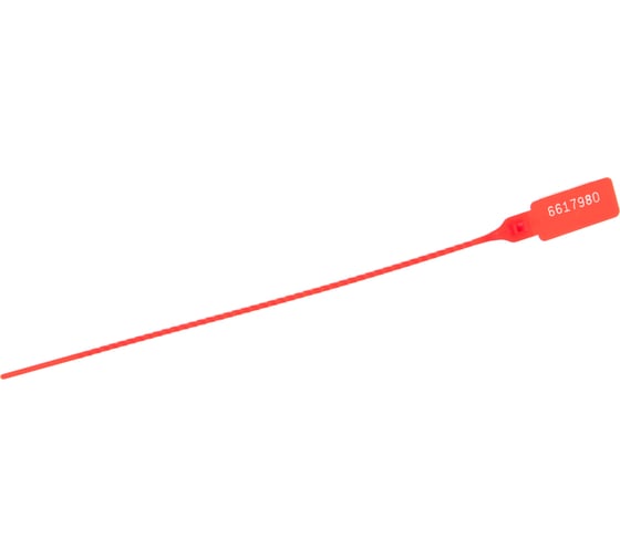 Изображение товара Контрольная пломба FORTISFLEX УП-255 красный 55864