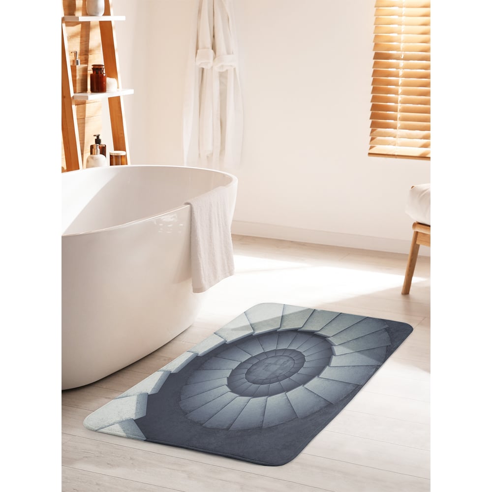 Изображение товара Противоскользящий коврик для ванной комнаты и туалета JOYARTY 60x100 см Бесконечная лестница