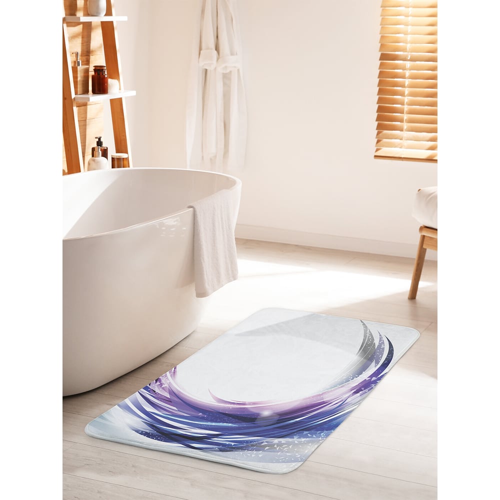 Изображение товара Коврик для ванной комнаты и туалета JOYARTY 60х100 см противоскользящий