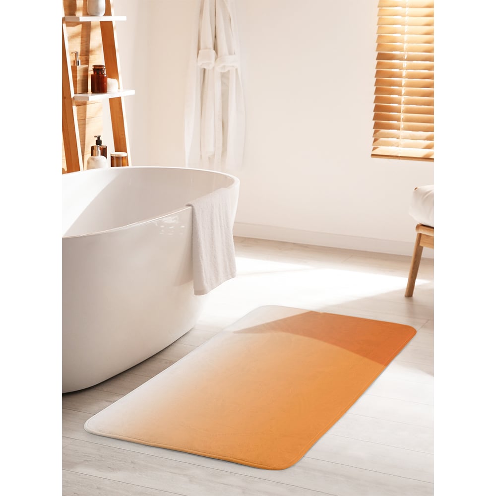 Изображение товара Коврик для ванной комнаты JOYARTY Рассветный градиент 60x100 см противоскользящий