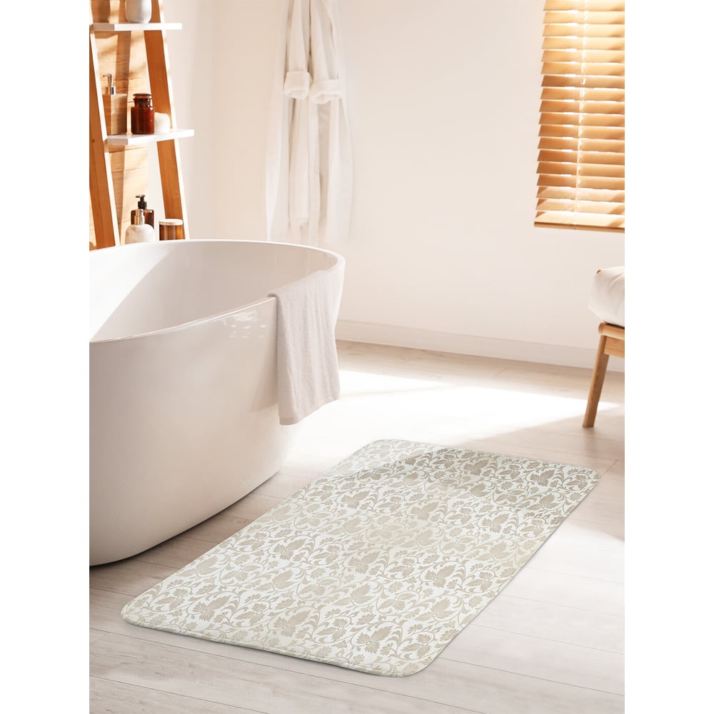 Изображение товара Коврик для ванной комнаты JOYARTY Цветочные лепестки 60х100 см