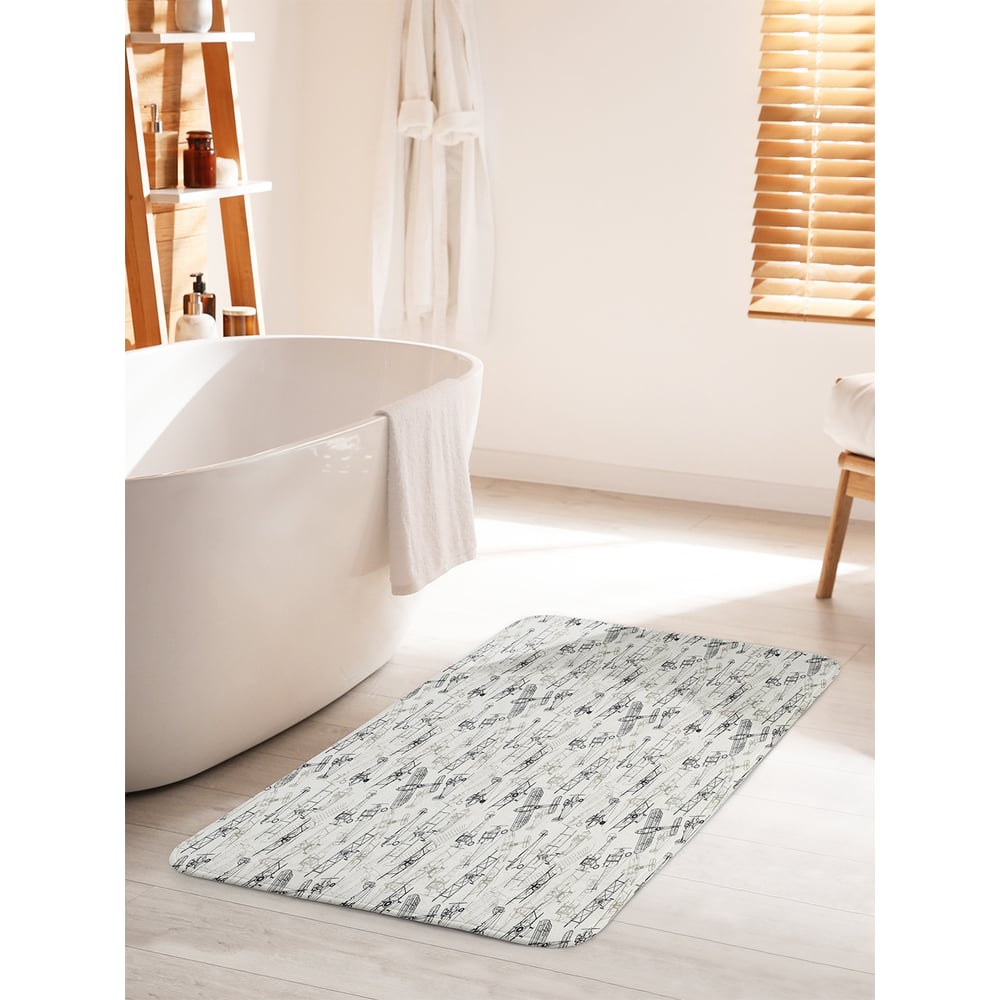 Изображение товара Коврик для ванной JOYARTY с противоскользящим покрытием 60х100 см