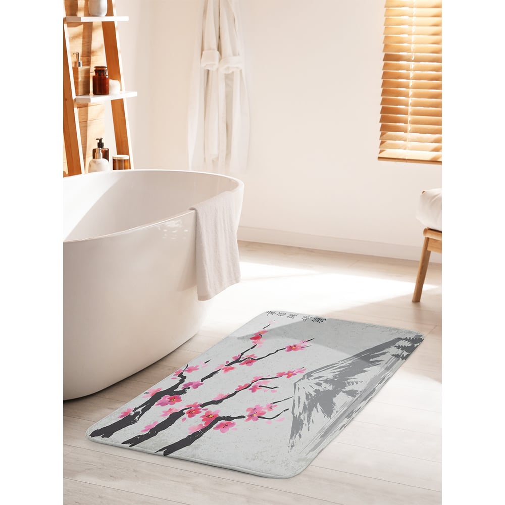 Изображение товара Коврик для ванной комнаты JOYARTY 60x100 см противоскольжение стильный дизайн