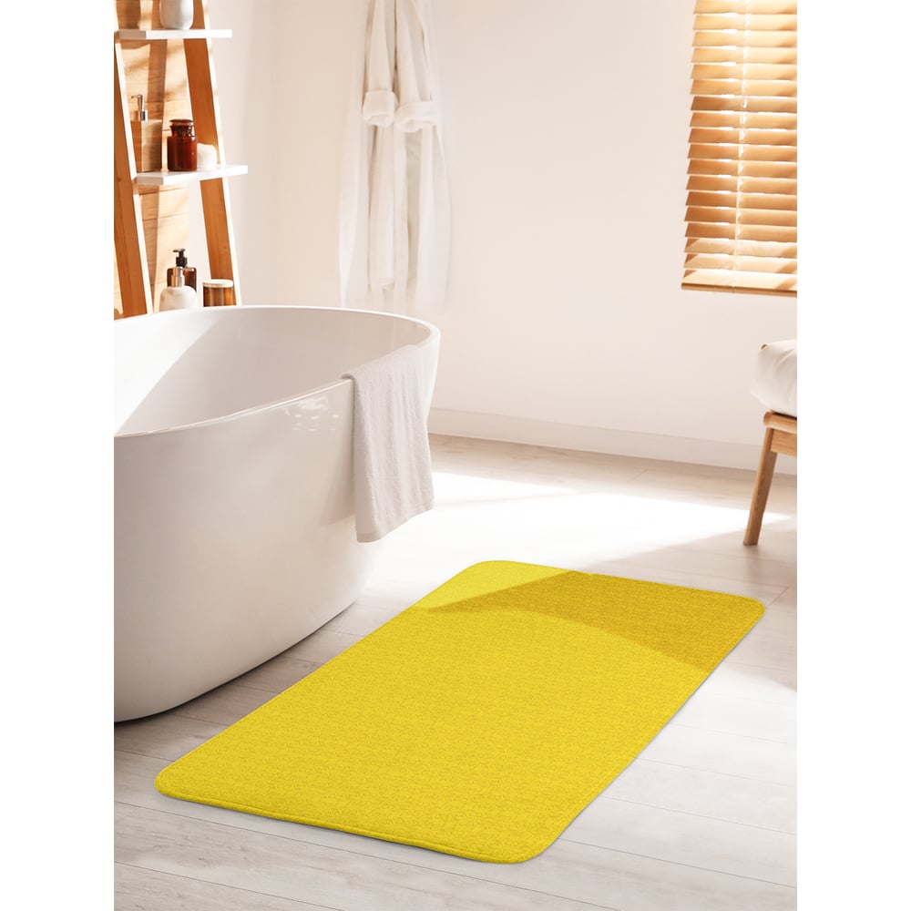 Изображение товара Коврик для ванной комнаты JOYARTY противоскользящий 60х100 см текстура солнца