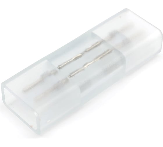 Изображение товара Коннектор Apeyron ПВХ для прямого соединения отрезков одноцветного двустороннего светодиодного неона 09-21