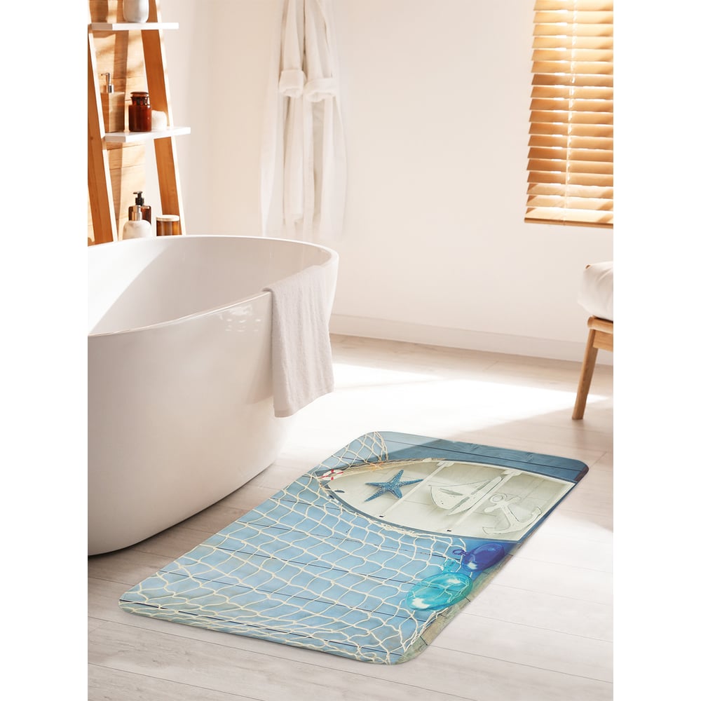 Изображение товара Коврик для ванной JOYARTY с противоскользящим покрытием 60х100 см
