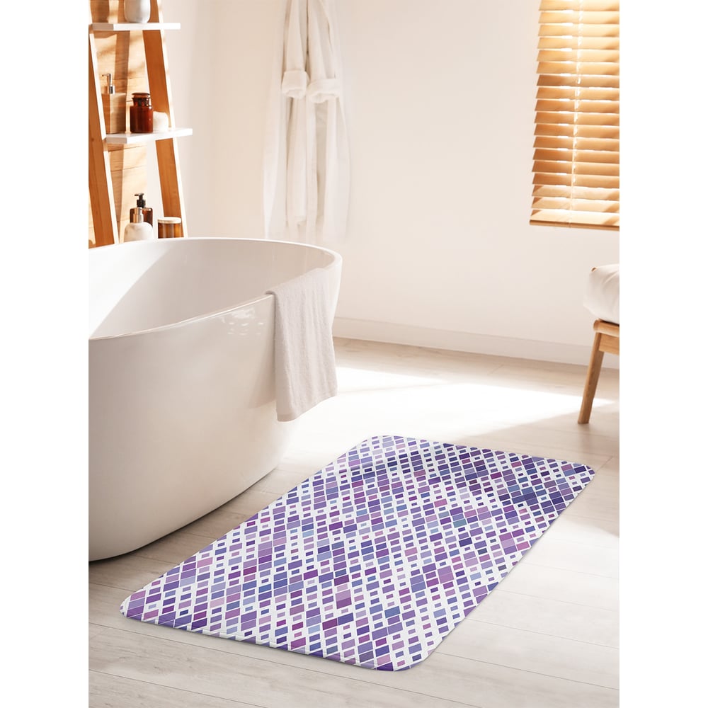 Изображение товара Коврик JOYARTY 60х100 см с противоскользящим покрытием для ванной комнаты