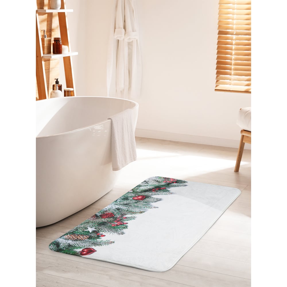 Изображение товара Коврик для ванной комнаты противоскользящий JOYARTY 60х100 см